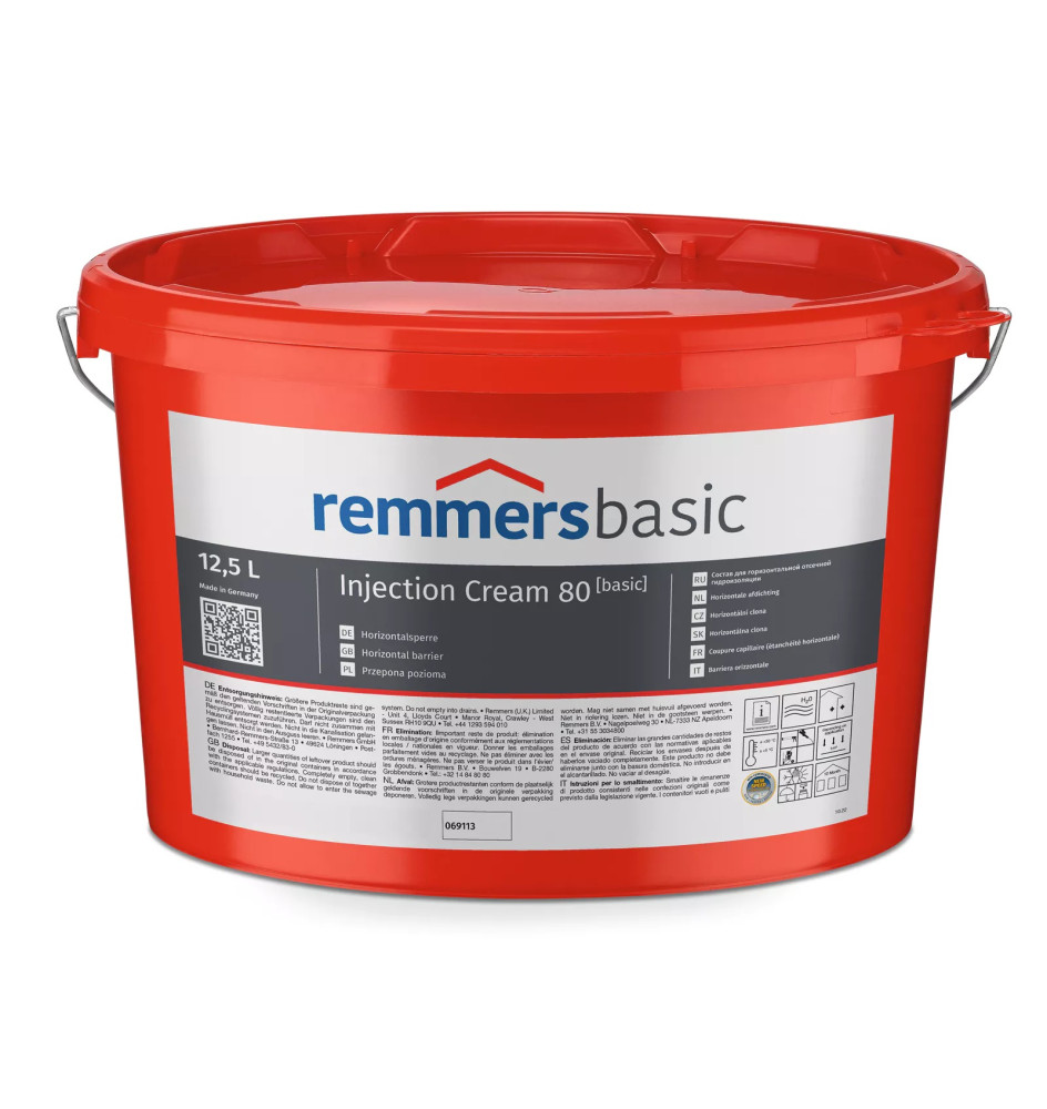 Remmers Injection Cream 80 5l.