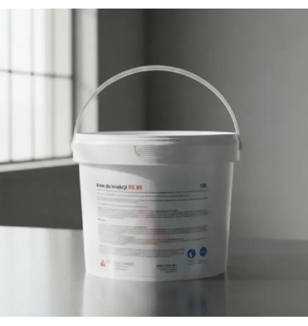 Renobau RE 80 krem iniekcyjny do blokowania wilgoci 10 l .