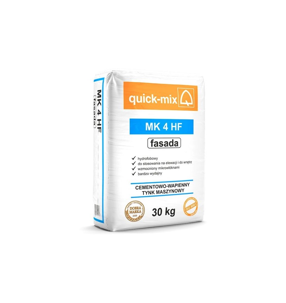MK 4 HF fasada Tynk cementowo-wapienny.
